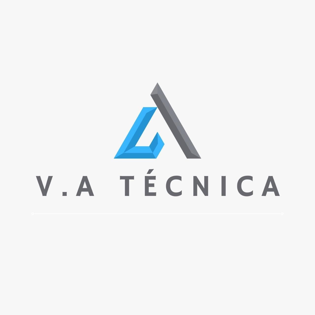 Logo V.A. Técnica reparación de celulares y notebooks